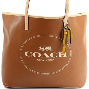 [LIMITED EDITION] COACH Horse & Carriage Tote (L)